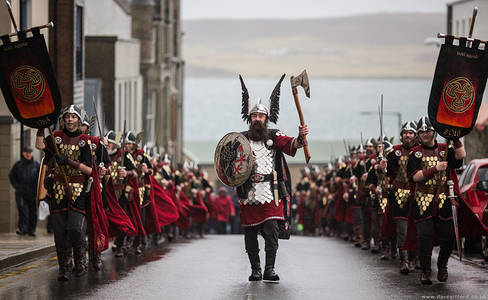 Up Helly Aa 2016 Morning March
