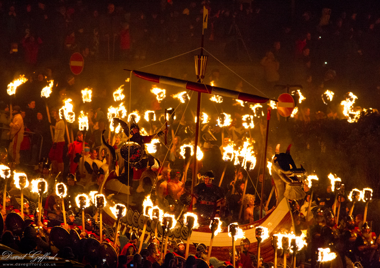 Photo: Up Helly Aa Procession 2016