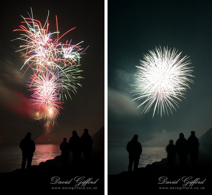 Photo: Fireworks at Clickimin