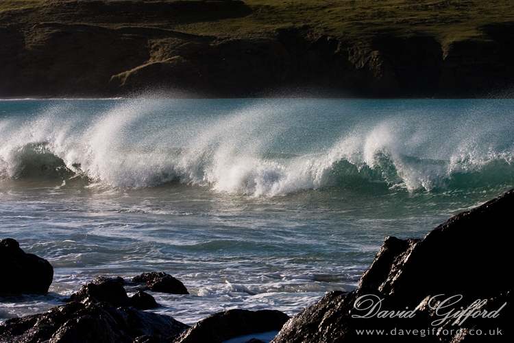 Photo: Waves at St Ninians Isle