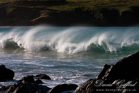 Waves at St Ninians Isle