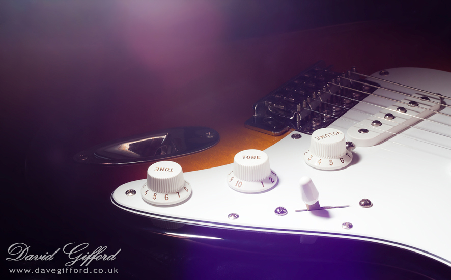 Photo: Purple Haze on a Fender Stratocaster