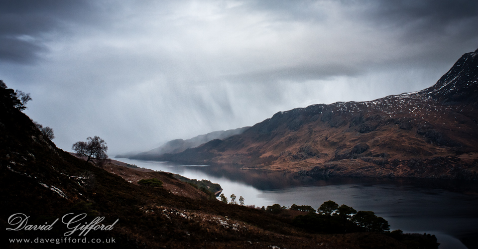 Photo: Shower Over Loch Maree