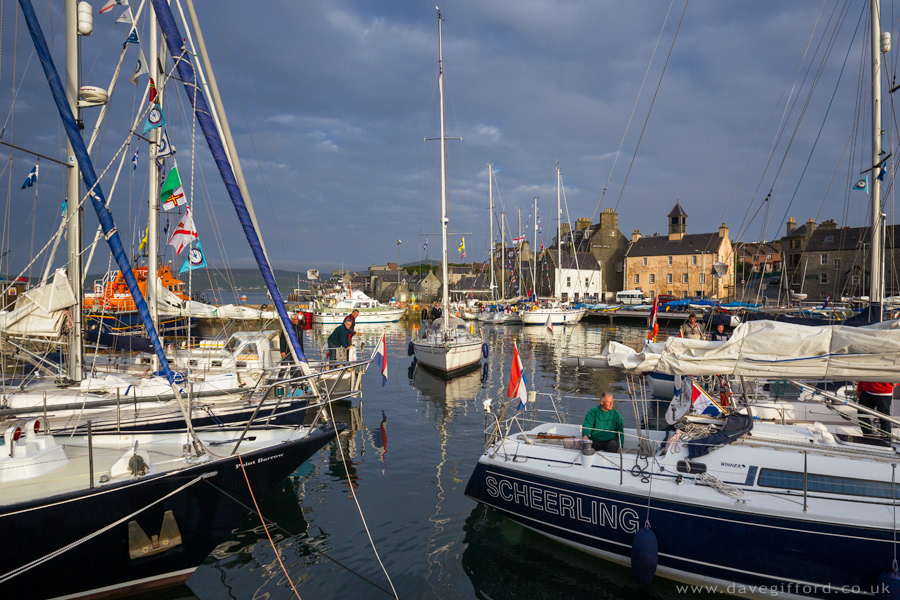 Photo: Dutch Yachts in Lerwick Harbour