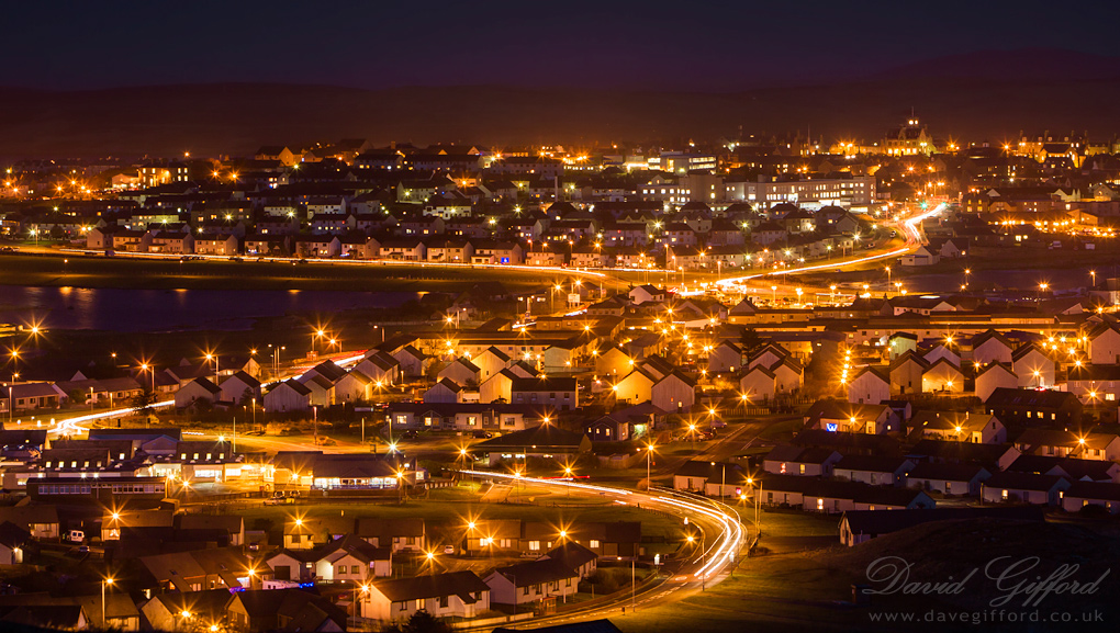 Photo: Lights of Lerwick