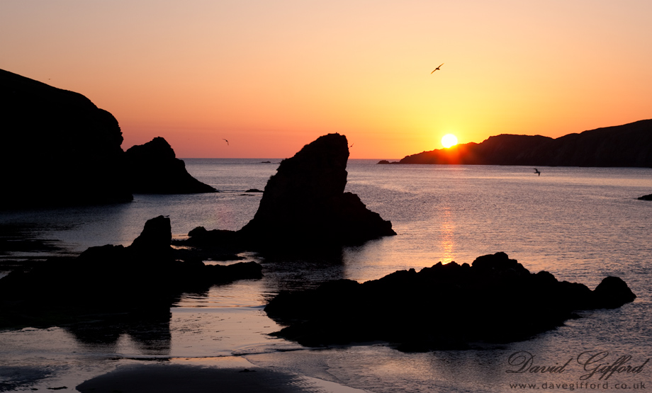 Photo: Peerie Spiggie Beach Sunset