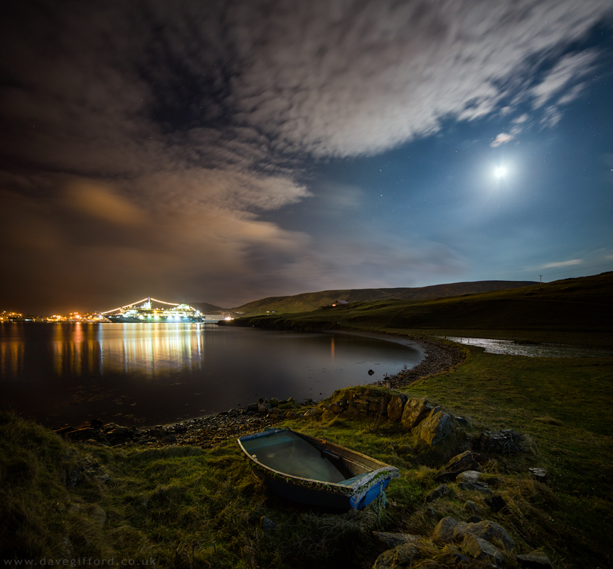 Photo: Boats in the Moonlight