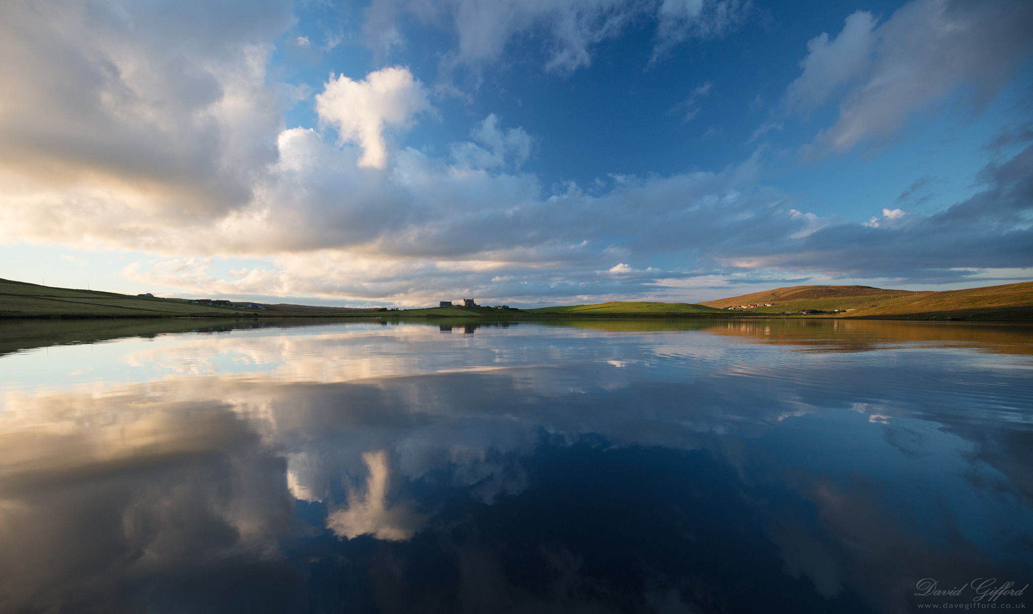 Photo: Shetland Loch Reflections