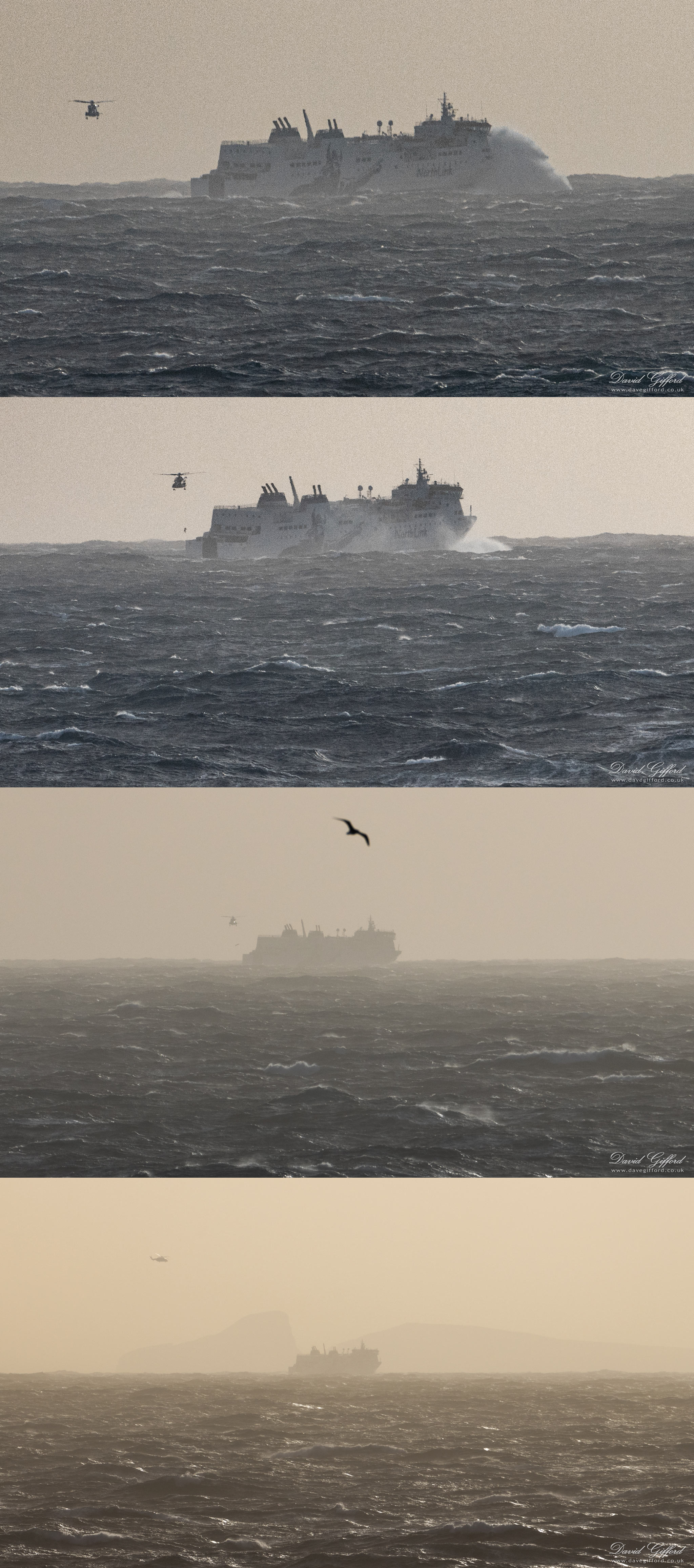 Photo: Airlift from MV Hrossey