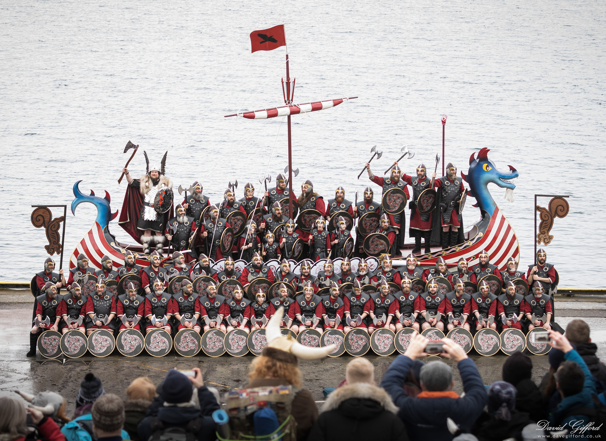Photo: Up Helly Aa 2020: Jarl Squad and Galley