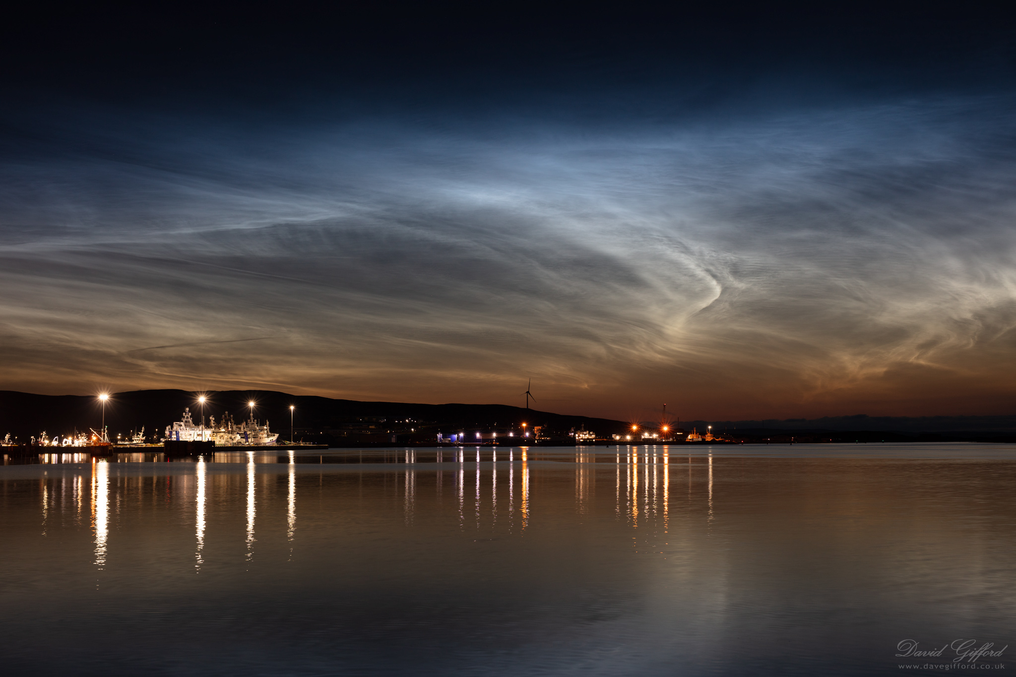 Photo: Noctilucent Clouds, Lerwick