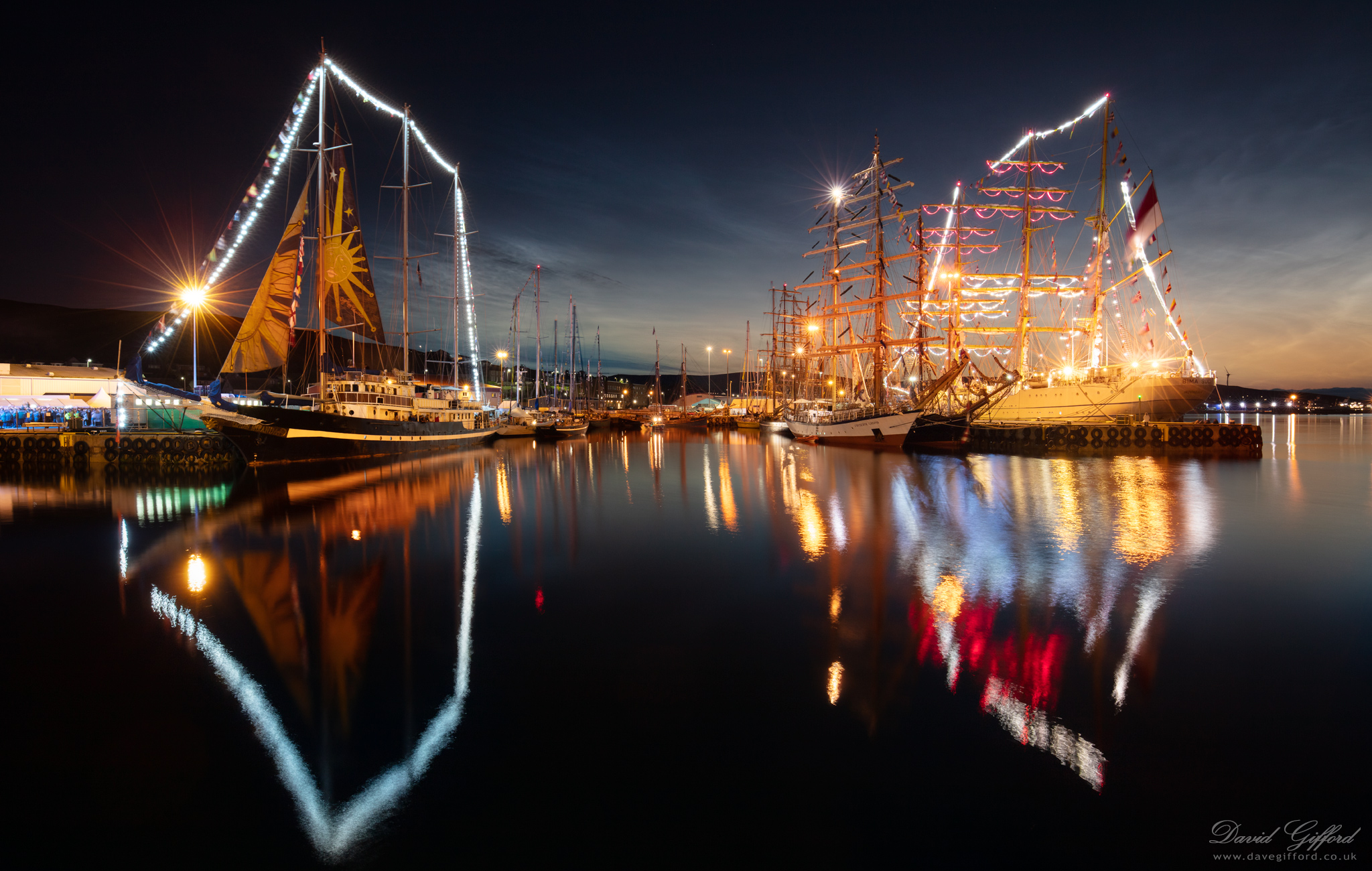 Photo: Tall Ships at Morrison Dock