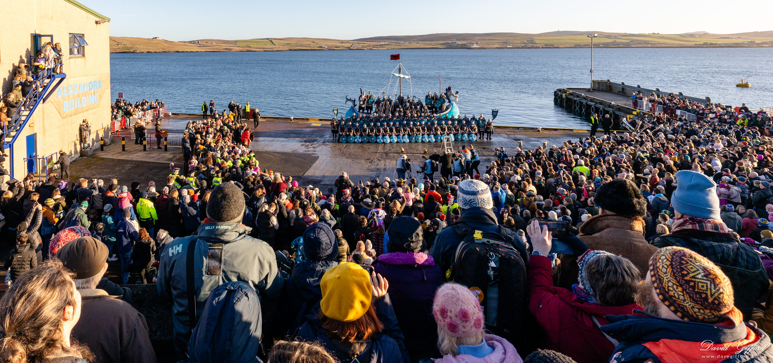 Photo: Up Helly Aa 2024 Crowds