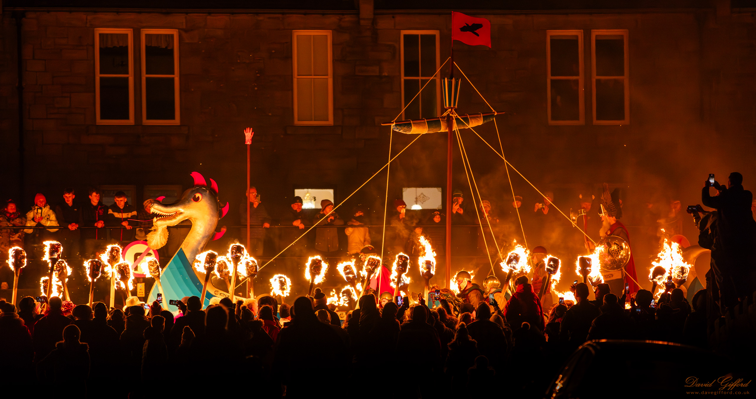 Photo: Up Helly Aa 2024: Streets of Lerwick