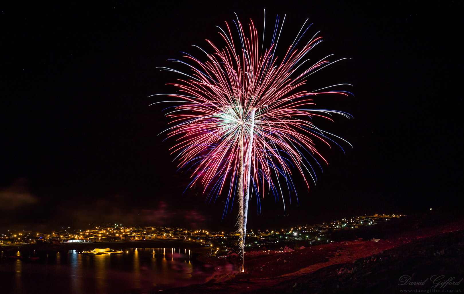 Photo: Lerwick Fireworks 2015