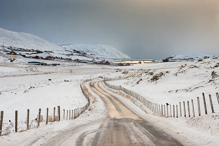 Shetland in Snow