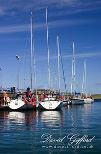 Visiting Yachts in Lerwick Harbour