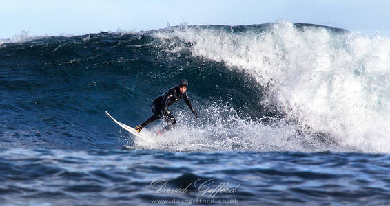 Surfing Shetland