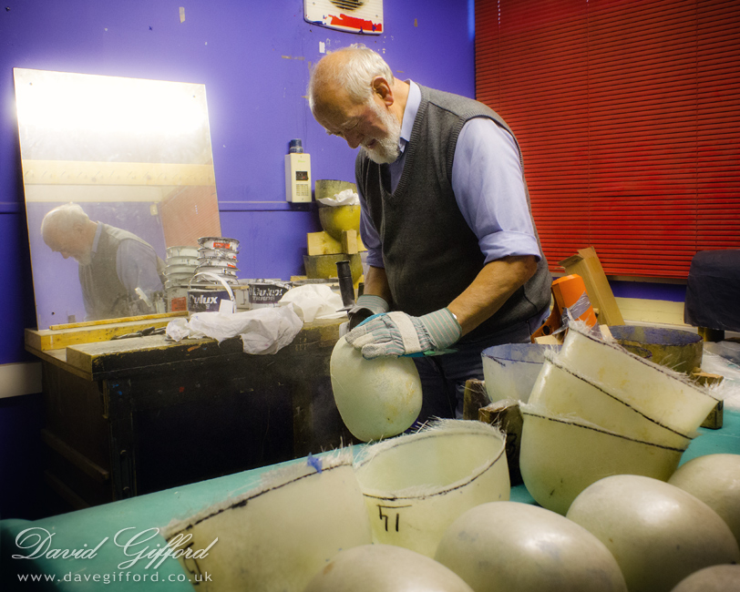 Photo: Making Helmets