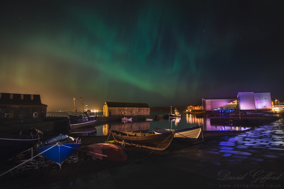 Aurora over Hay’s Dock