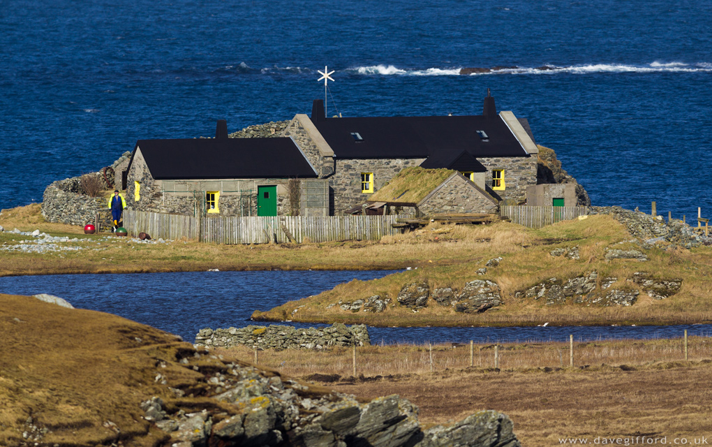 Photo: Peerie Aald Shetland Hoose