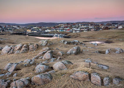 Hamnavoe after Sunset