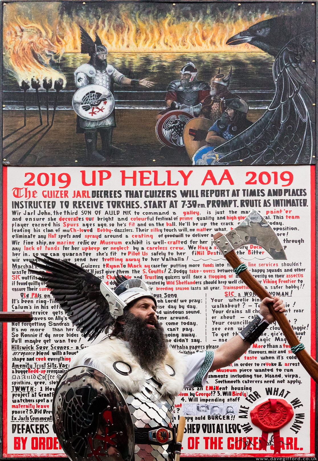 Photo: Up Helly Aa 2019 Bill