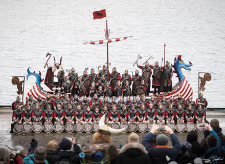 Up Helly Aa 2020: Jarl Squad and Galley