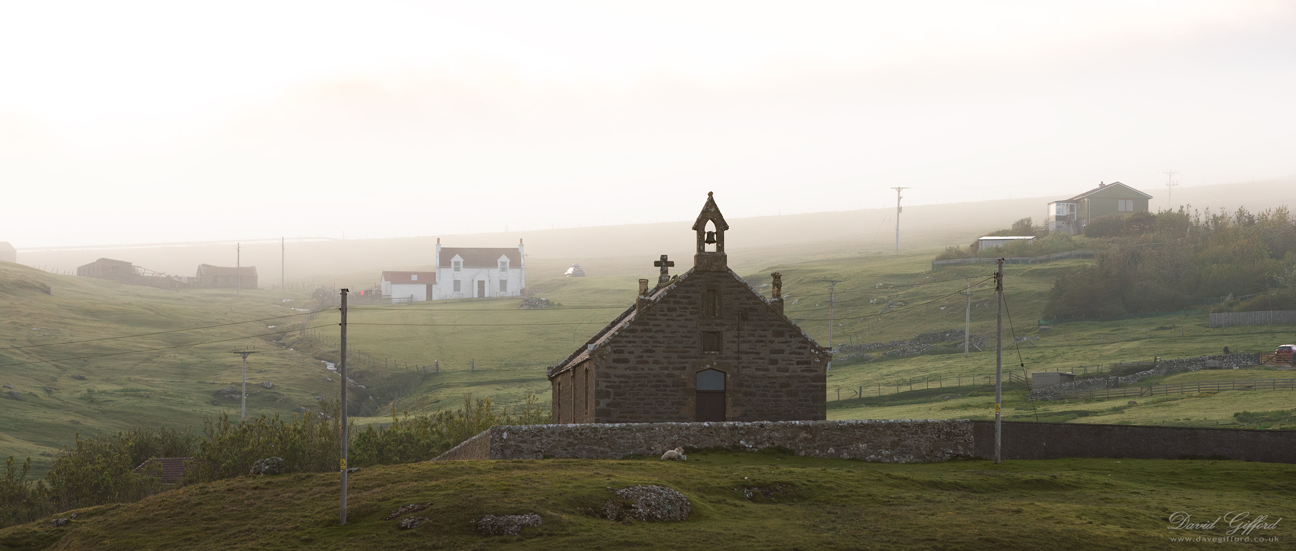 Photo: Gulberwick in the Mist