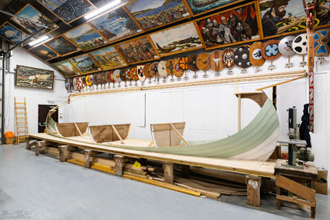 Up Helly Aa 2026: Galley Building