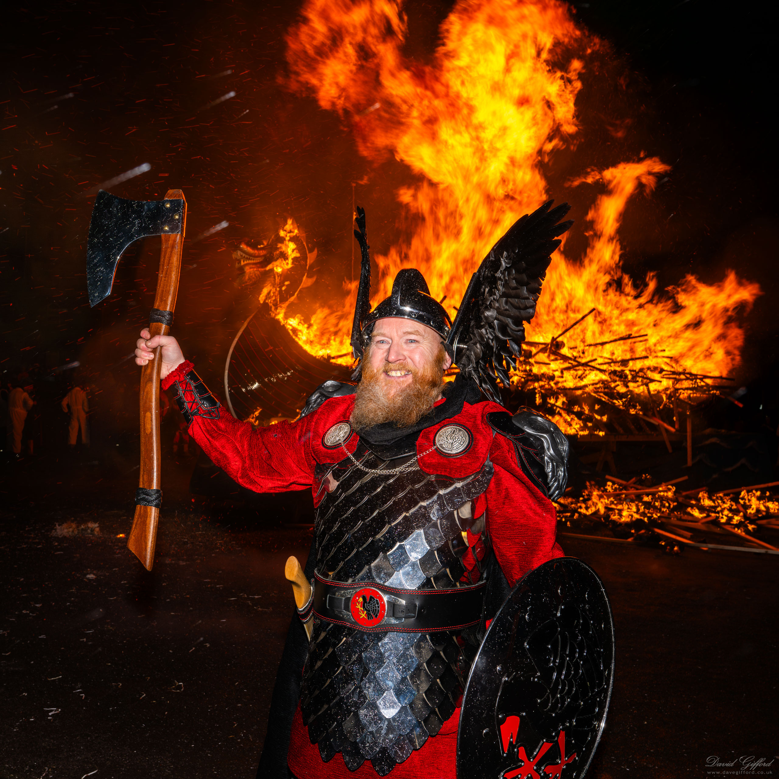 Photo: Up Helly Aa 2026: Jarl and his Galley
