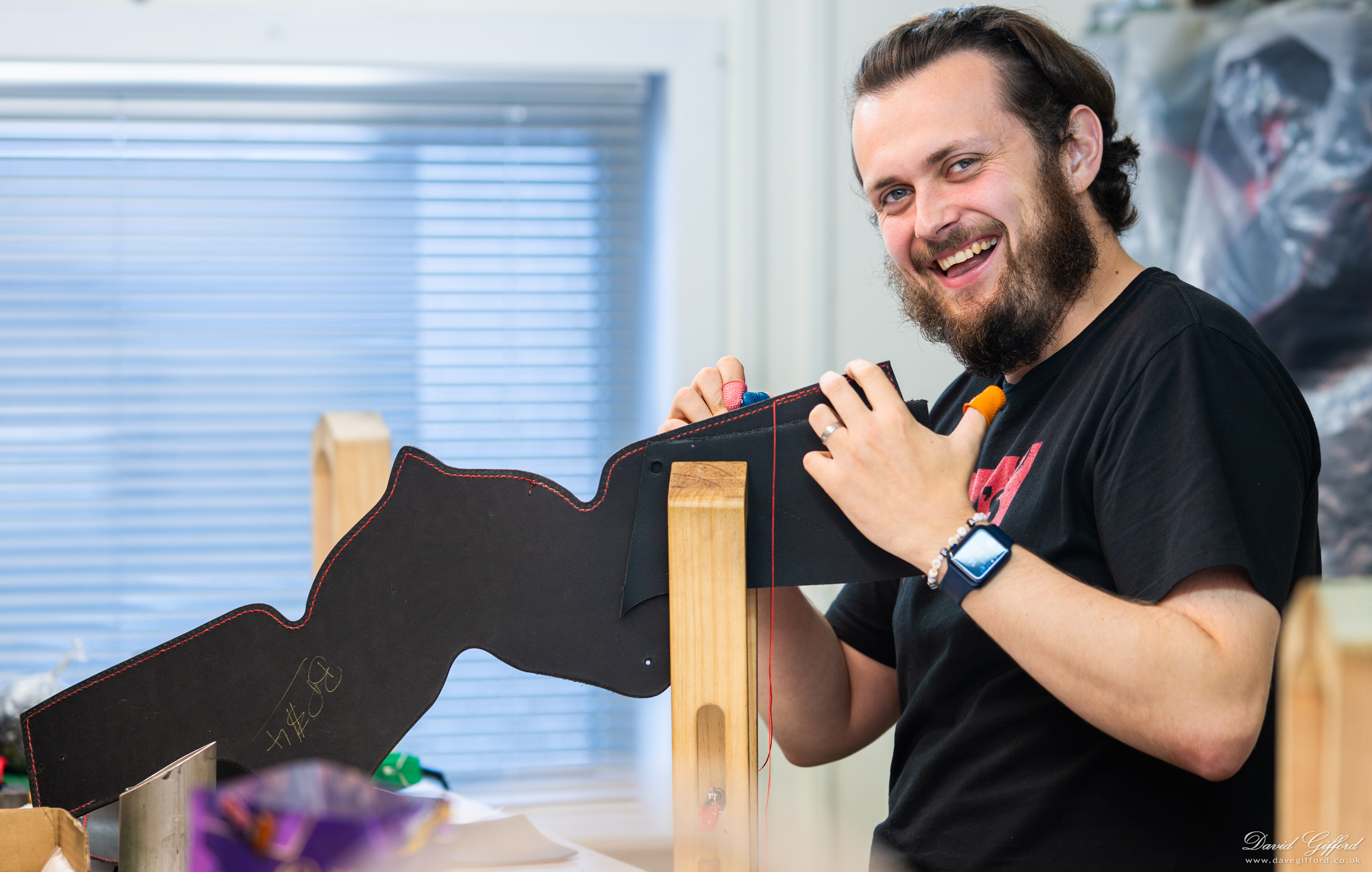 Photo: Up Helly Aa 2026: Leather Stitching