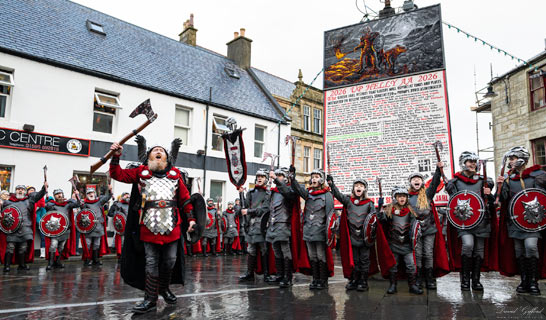 Up Helly Aa 2026: Market Cross