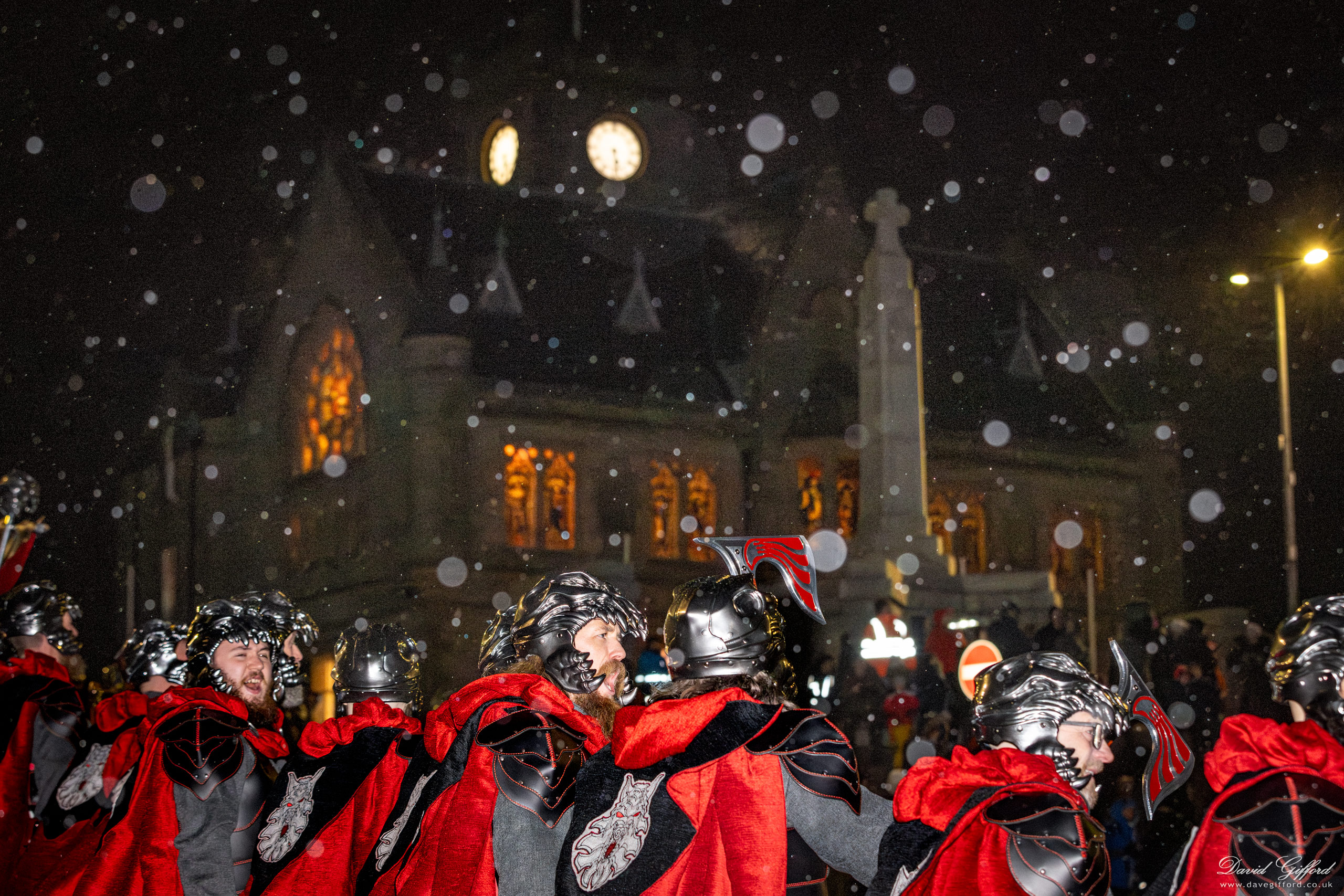 Photo: Up Helly Aa 2026: Outside the Town Hall