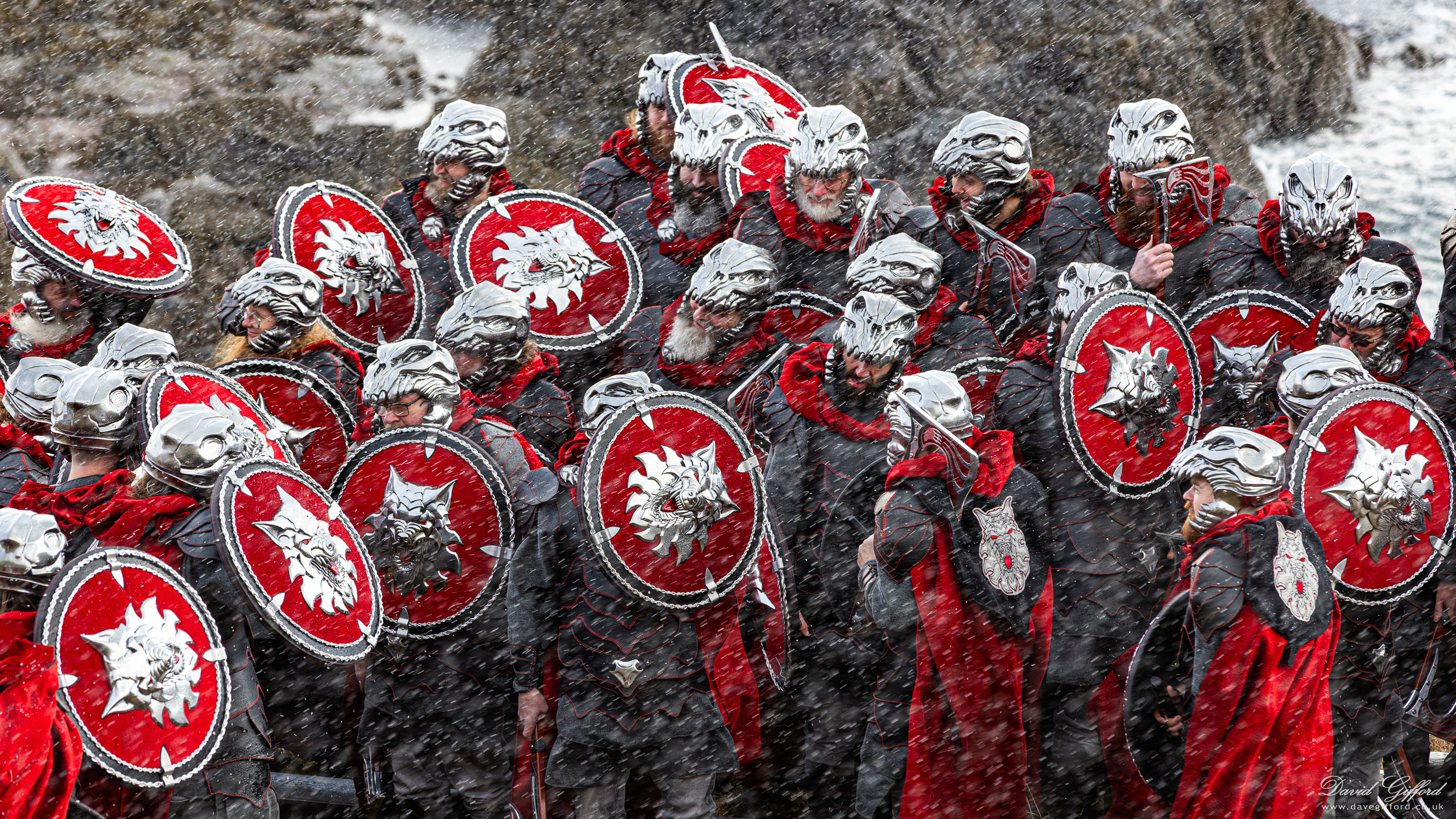 Photo: Up Helly Aa 2026: Shield Wall