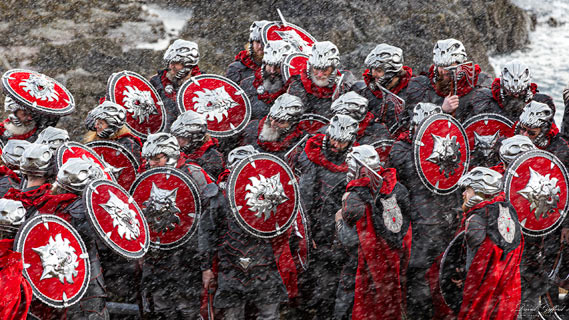 Up Helly Aa 2026: Shield Wall