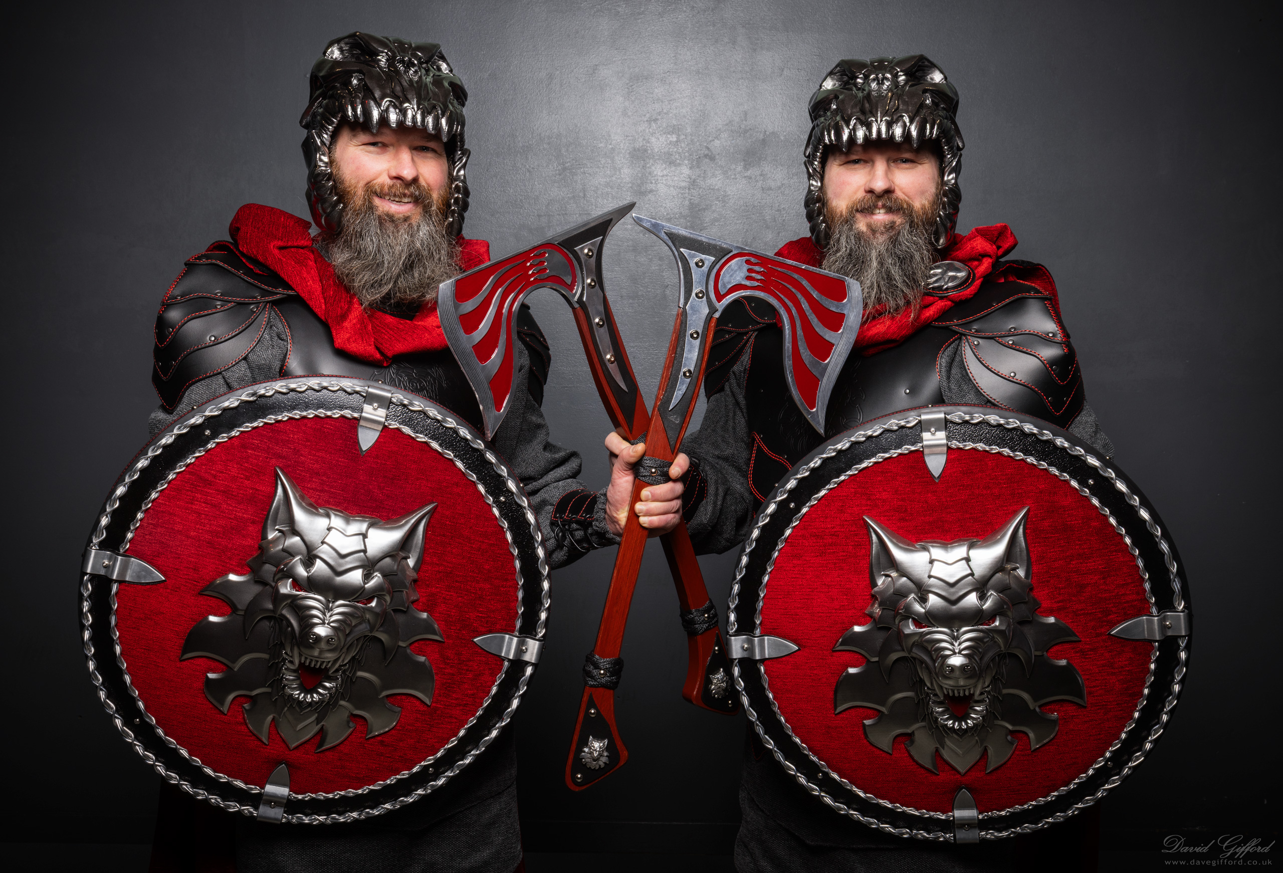 Photo: Up Helly Aa 2026: Twin Portrait